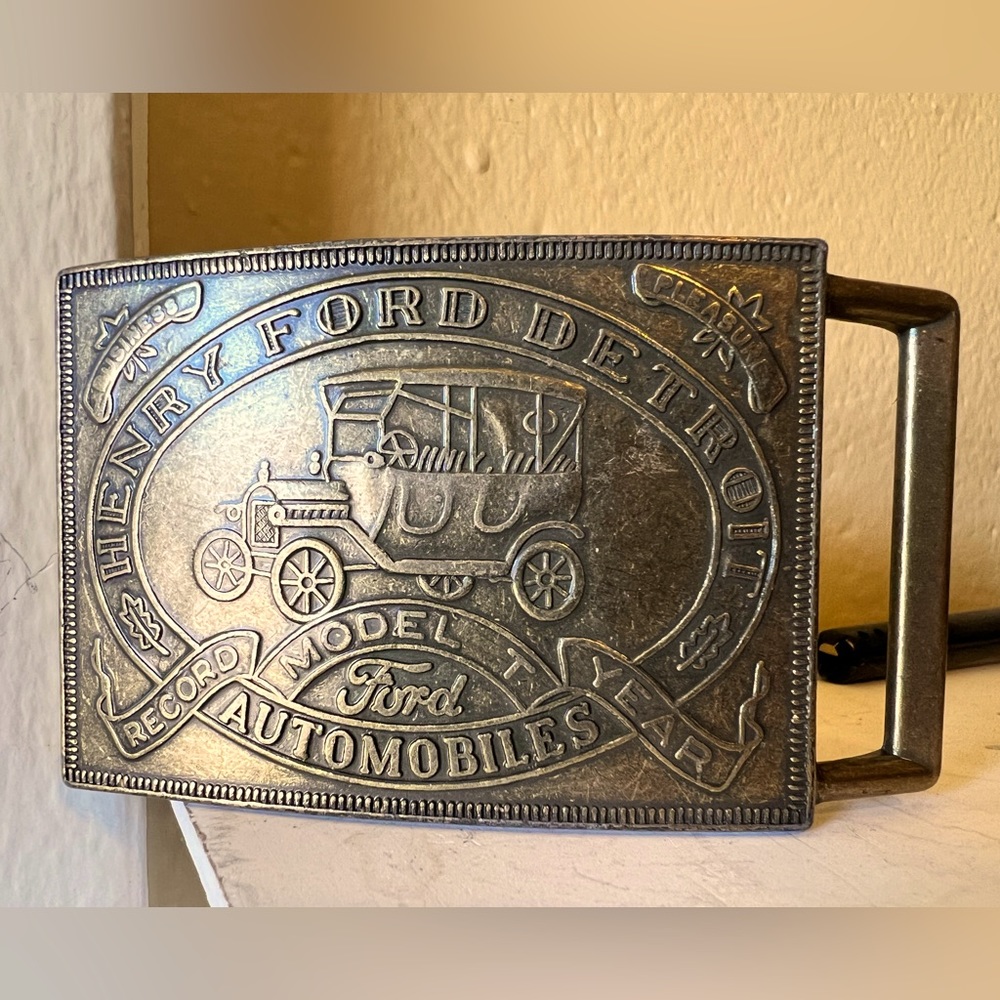 Ford Model T Vintage Belt Buckle